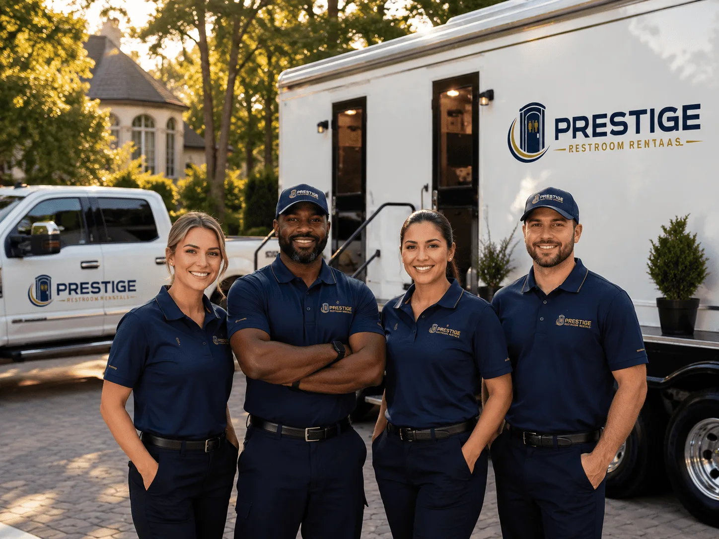 Trusted Luxury Portable Restrooms company in Lane, OK
